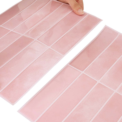 Rectangular Tile 20 pcs Pink 29 x 23 x 0.08 cm