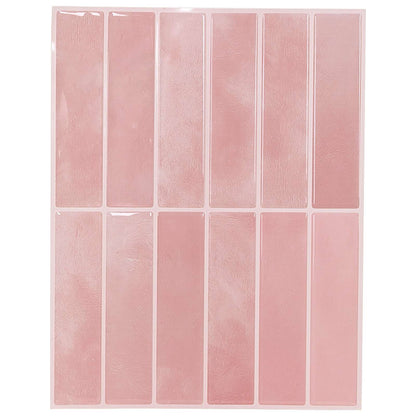 Rectangular Tile 50 pcs Pink 29 x 23 x 0.08 cm