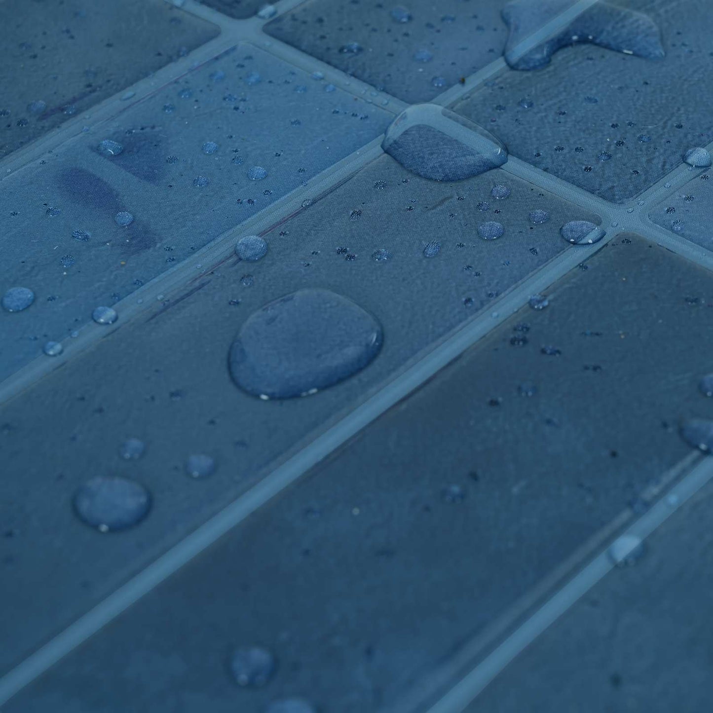 Rectangular Tile 10 pcs Blue 29 x 23 x 0.08 cm