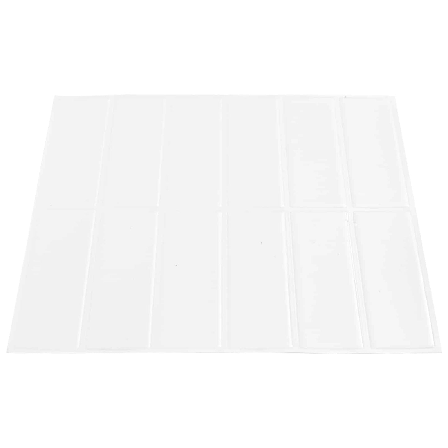 Rectangular Tile 10 pcs White 29 x 23 x 0.08 cm
