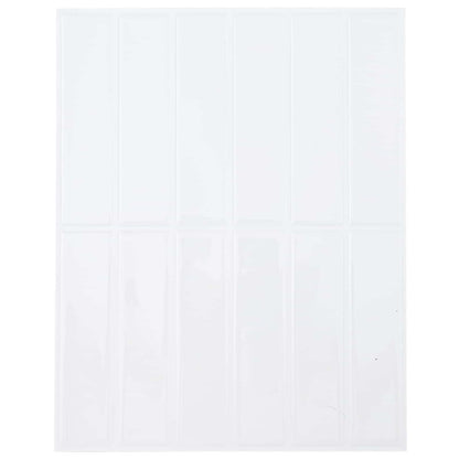 Rectangular Tile 50 pcs White 29 x 23 x 0.08 cm