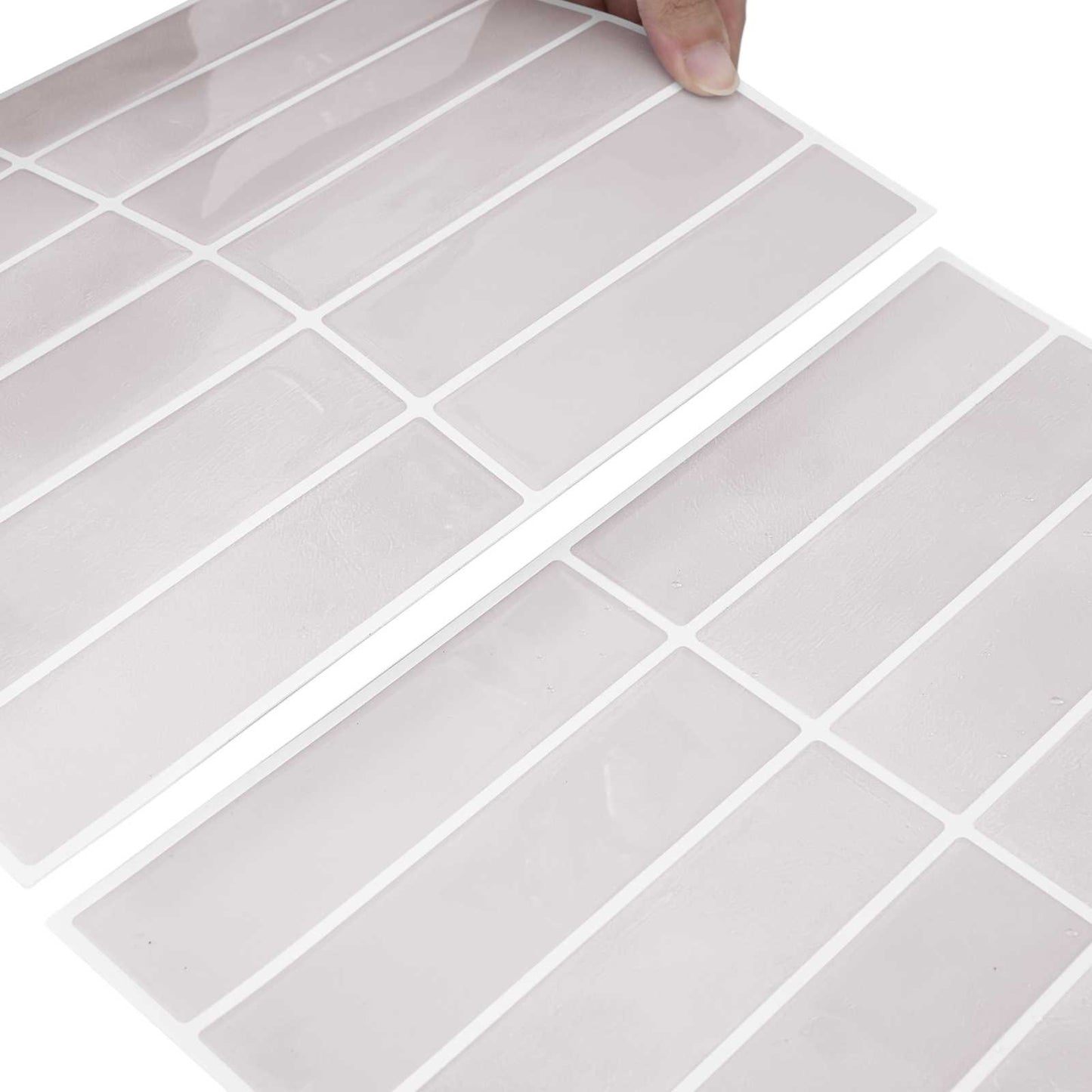 Rectangular Tile 50 pcs Beige 29 x 23 x 0.08 cm