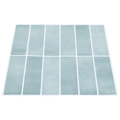 Rectangular Tile 10 pcs Grey Green 29 x 23 x 0.08 cm