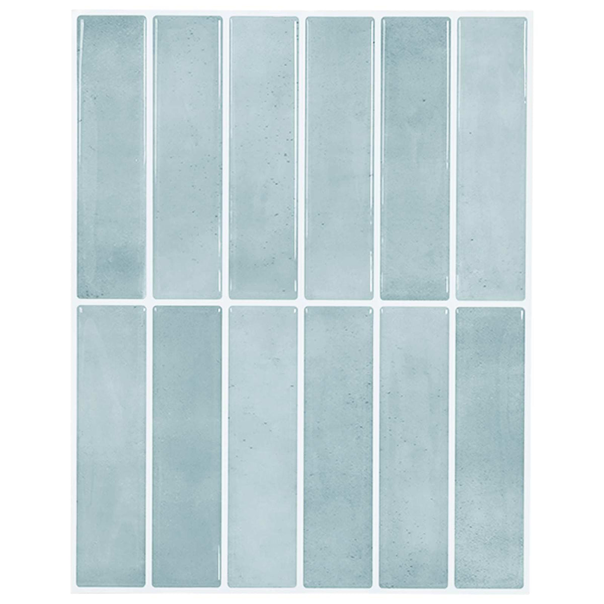Rectangular Tile 20 pcs Grey Green 29 x 23 x 0.08 cm