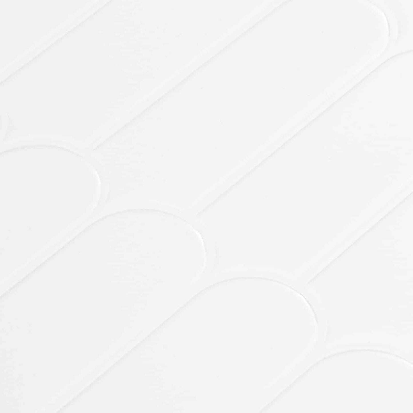 Feather Tile 20 pcs White 30 x 30 cm Polyurethane and PET