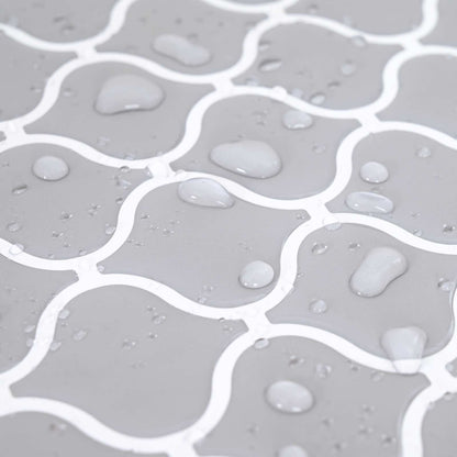 Lanturn Tile 50 pcs Grey 27 x 27 cm Polyurethane and PET