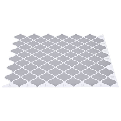 Lanturn Tile 50 pcs Grey 27 x 27 cm Polyurethane and PET