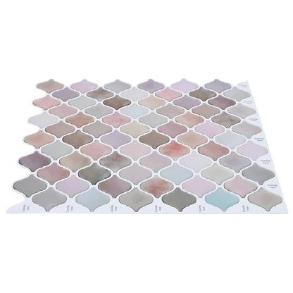 Lanturn Tile 20 pcs Beige 27 x 27 cm Polyurethane and PET