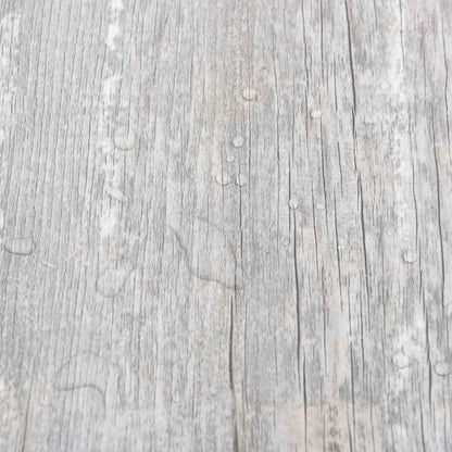 Self-adhesive Flooring Planks 30.5 x 30.5 cm 20 pcs PVC Grey