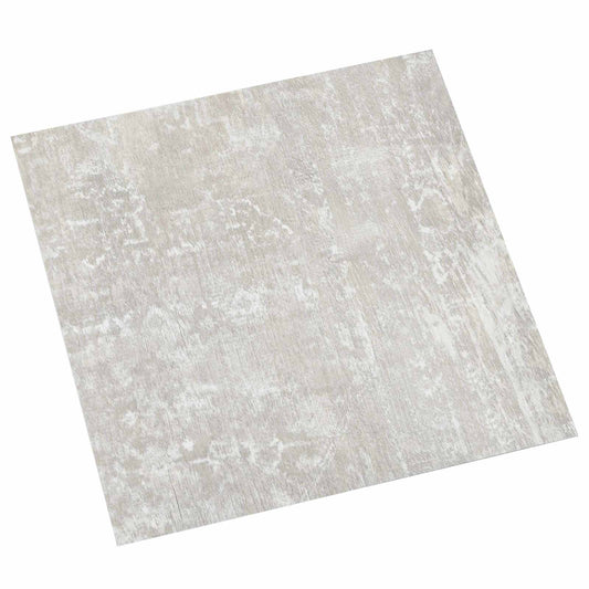Self-adhesive Flooring Planks Light Grey 30.5 x 30.5 cm 20 pcs