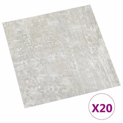 Self-adhesive Flooring Planks 30.5 x 30.5 cm 20 pcs PVC