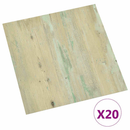 Self-adhesive Flooring Planks 30.5 x 30.5 cm 20 pcs PVC