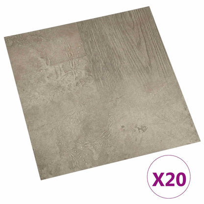 Self-adhesive Flooring Planks 30.5 x 30.5 cm 20 pcs PVC