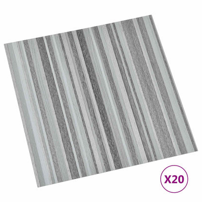 Self-adhesive Flooring Planks 30.5 x 30.5 cm 20 pcs PVC