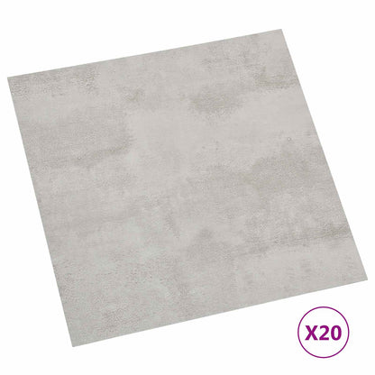 Self-adhesive Flooring Planks 30.5 x 30.5 cm 20 pcs PVC