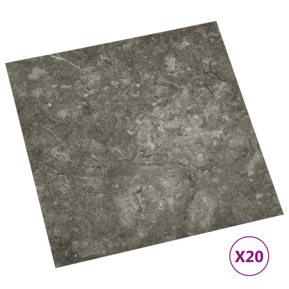 Self-adhesive Flooring Planks 30.5 x 30.5 cm 20 pcs PVC