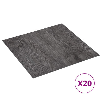 Self-adhesive Flooring Planks 30.5 x 30.5 cm 20 pcs PVC