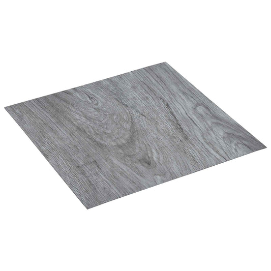 Self-adhesive Flooring Planks Brown and Anthracite