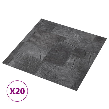 Self-adhesive Flooring Planks 30.5 x 30.5 cm 20 pcs PVC