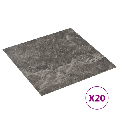 Self-adhesive Flooring Planks 30.5 x 30.5 cm 20 pcs PVC