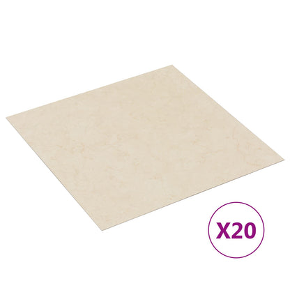 Self-adhesive Flooring Planks 30.5 x 30.5 cm 20 pcs PVC