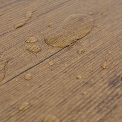 Self-adhesive PVC Flooring Planks Walnut Brown 30.5 x 61 cm
