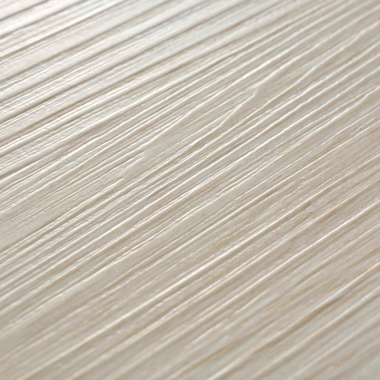 Self-adhesive PVC Flooring Planks Oak Classic White