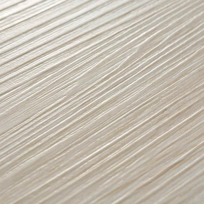 Self-adhesive PVC Flooring Planks Oak Classic White