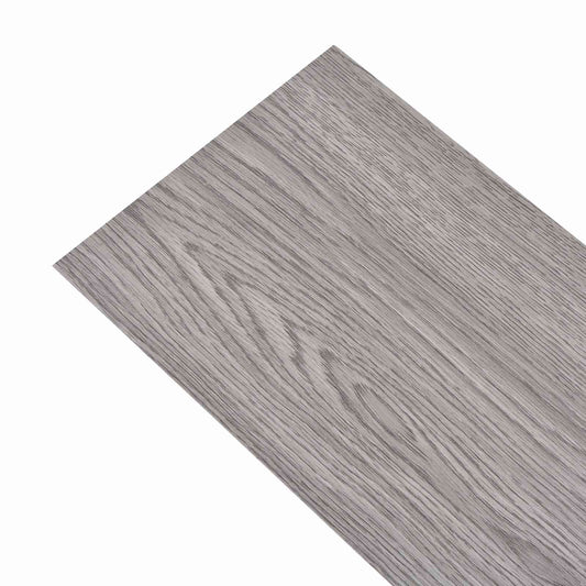 Self-adhesive PVC Flooring Planks Dark Grey 30.5 x 61 cm 28 pcs