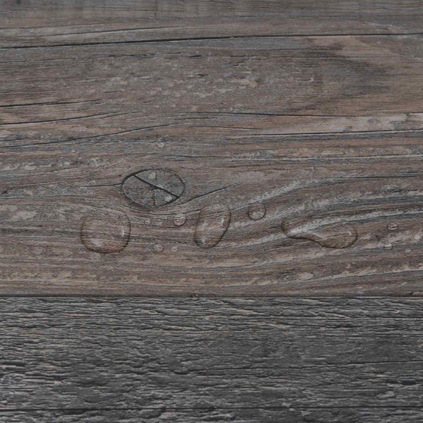 Self-adhesive PVC Flooring Planks Industrial Wood 30.5 x 61 cm