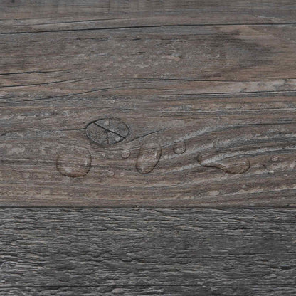 Self-adhesive PVC Flooring Planks Industrial Wood 30.5 x 61 cm