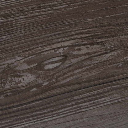 Self-adhesive PVC Flooring Planks Striped Wood 30.5 x 61 cm