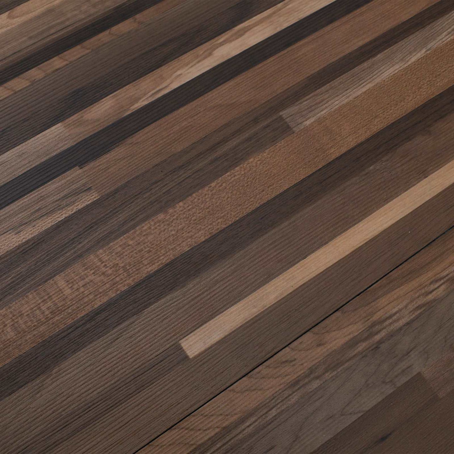 Self-adhesive PVC Flooring Planks Striped Brown 30.5 x 61 cm