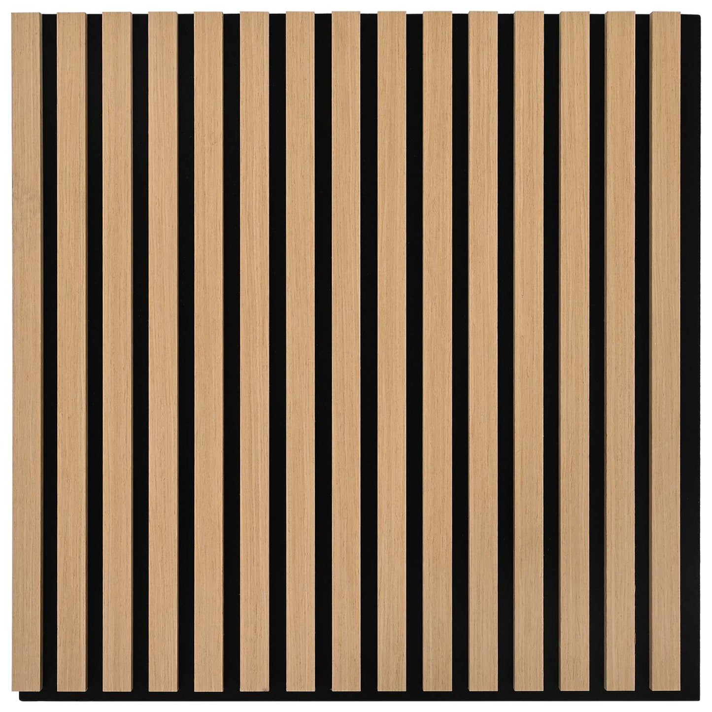 Wall Panels 2 pcs Natural 60.5 x 60 cm