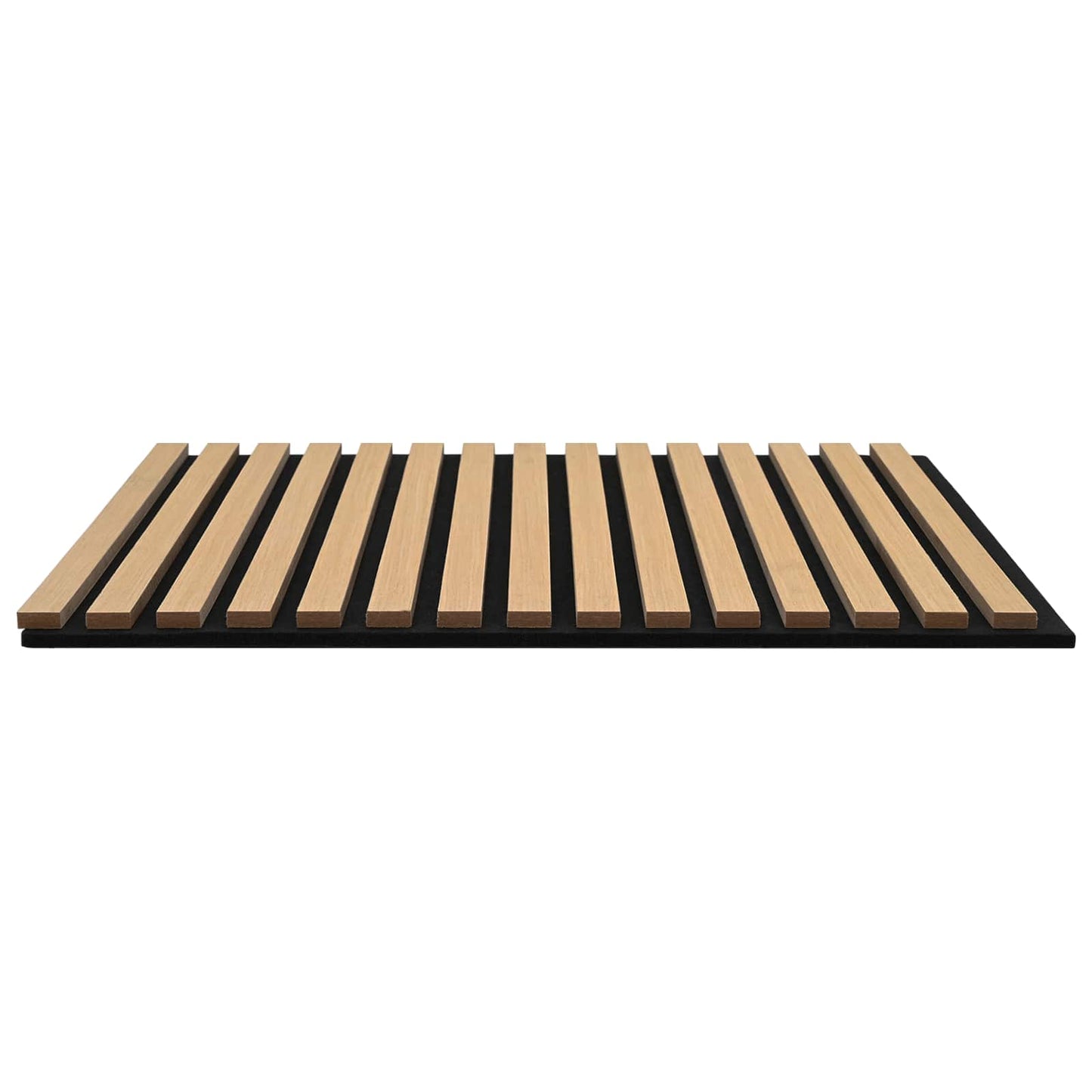 Wall Panels 2 pcs Natural 60.5 x 60 cm