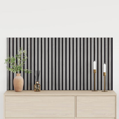 Wall Panels 2 pcs Grey 60.5 x 60 cm