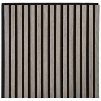 Wall Panels 2 pcs Grey 60.5 x 60 cm