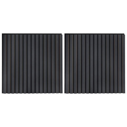 Wall Panels 2 pcs Anthracite 60.5 x 60 cm