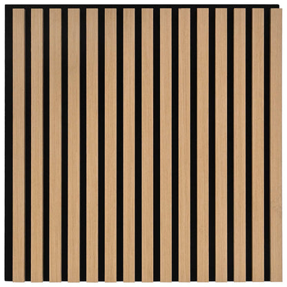 Wall Panels 8 pcs Natural 60.5 x 60 cm