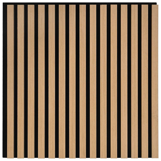 Wall Panels 8 pcs 60.5 x 60 cm Natural