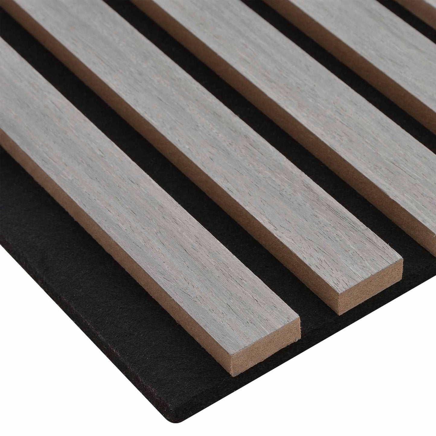 Wall Panels 8 pcs Grey 60.5 x 60 cm