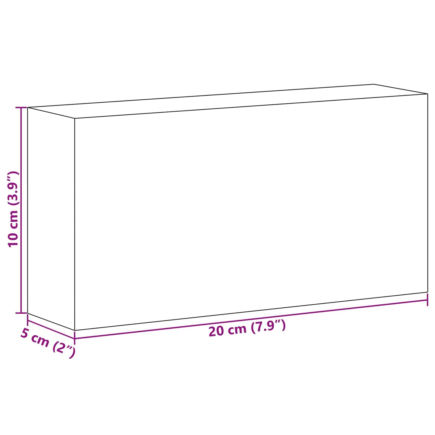 Salt Stones 10 pcs Pink 20 x 10 x 5 cm Rock Salt
