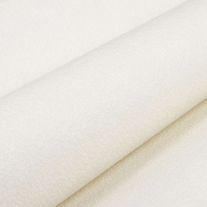 3D Solid Wallpaper Cream White 10 x 0.53 m Non-Woven Fabric