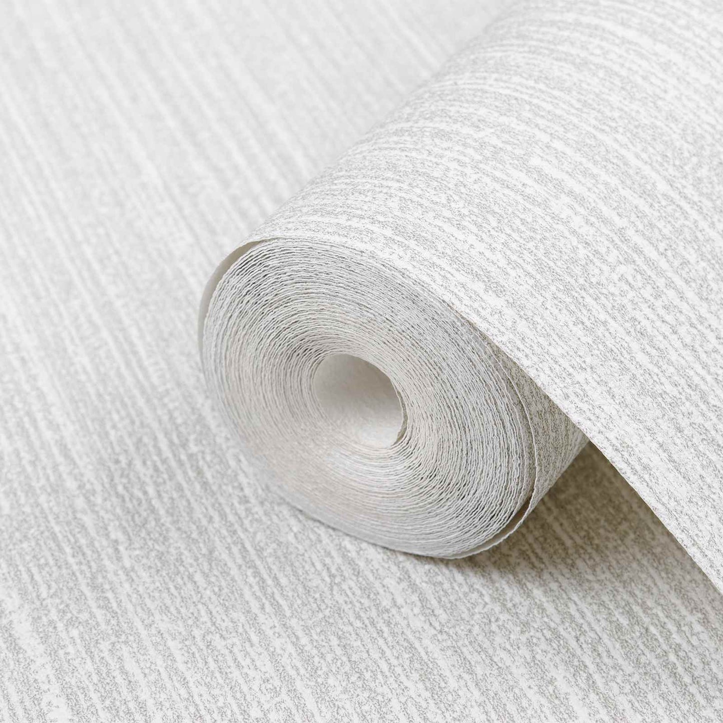 3D Solid Wallpaper Light Grey 10 x 0.53 m Non-Woven Fabric