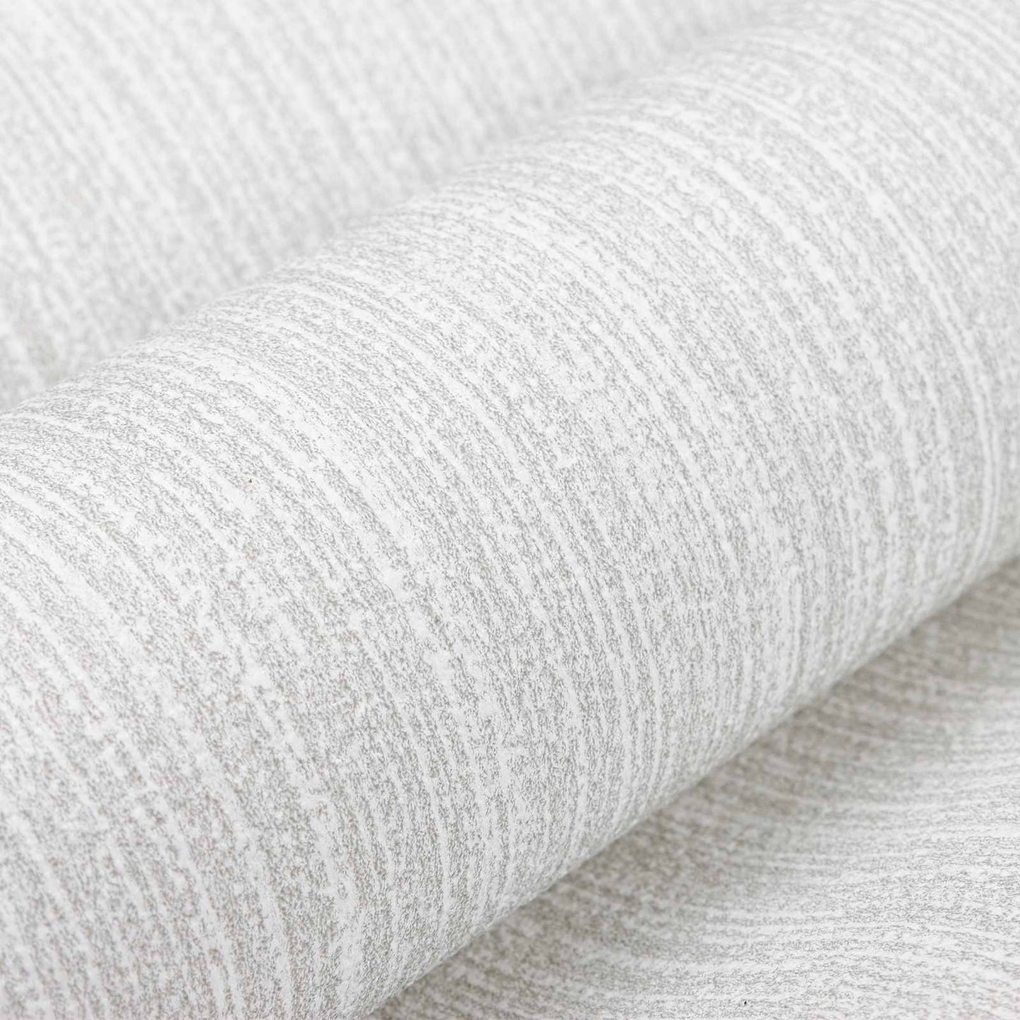 3D Solid Wallpaper Light Grey 10 x 0.53 m Non-Woven Fabric