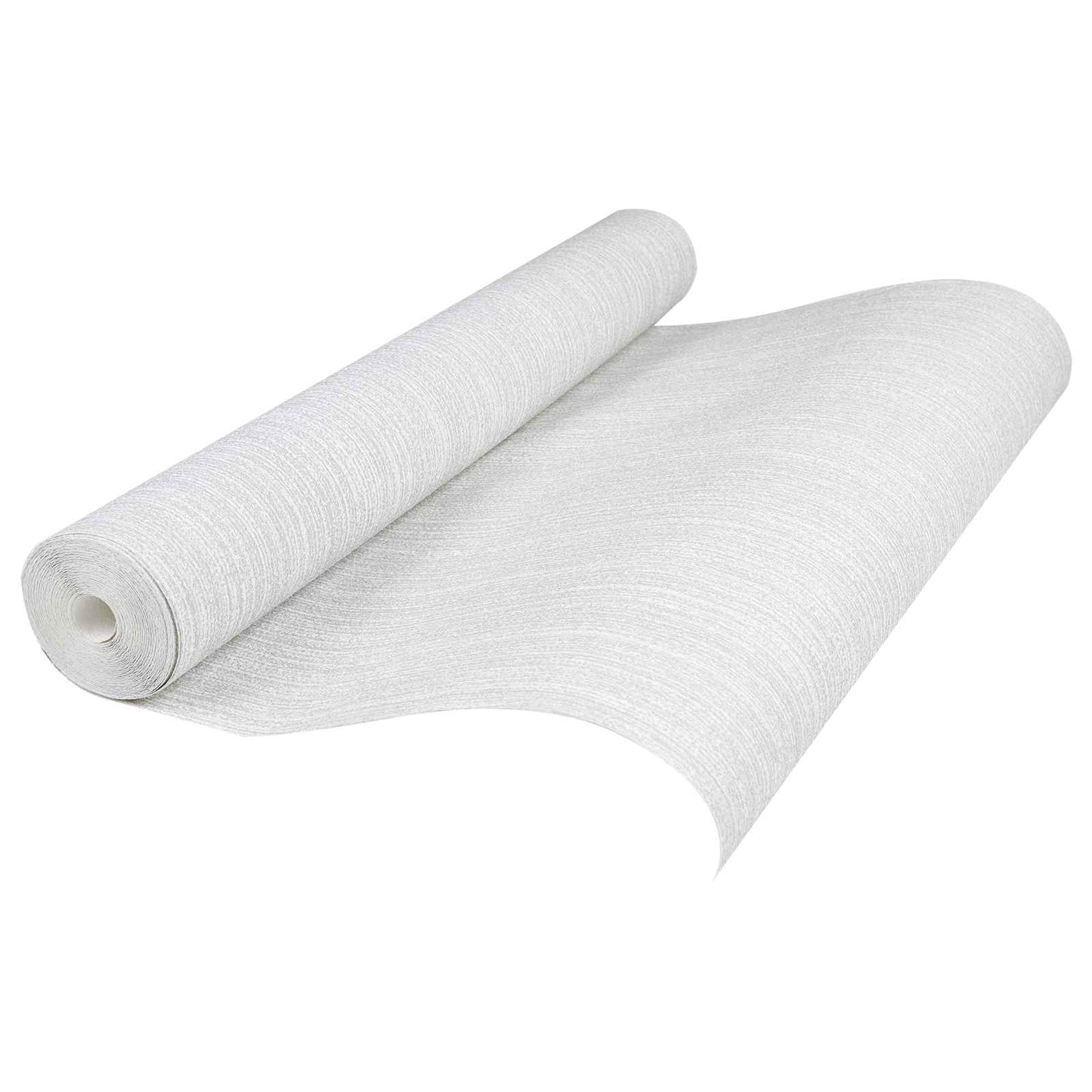 3D Solid Wallpaper Light Grey 10 x 0.53 m Non-Woven Fabric