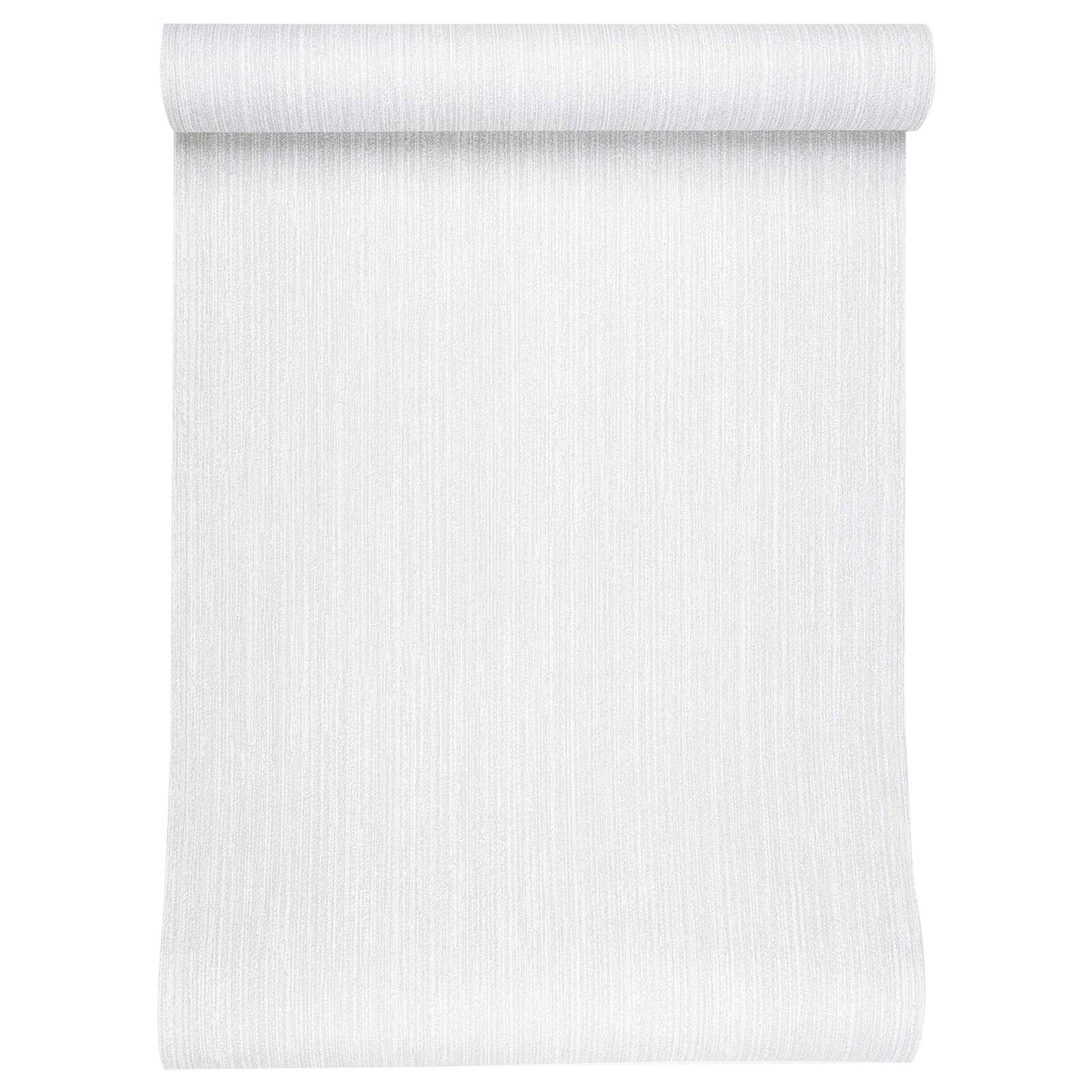 3D Solid Wallpaper Light Grey 10 x 0.53 m Non-Woven Fabric