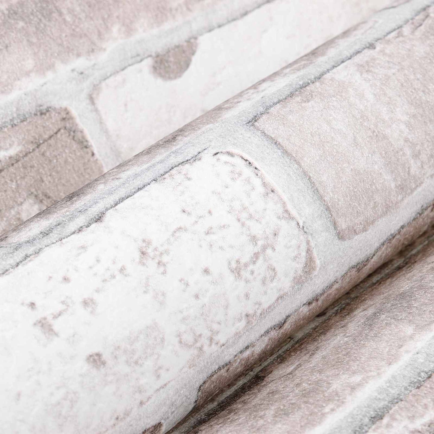 3D Solid Wallpaper Striped Brick 10 x 0.53 m Non-Woven Fabric