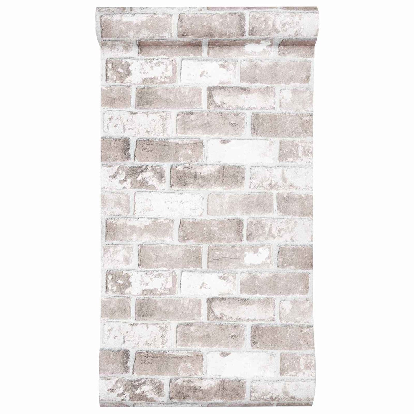 3D Solid Wallpaper Striped Brick 10 x 0.53 m Non-Woven Fabric