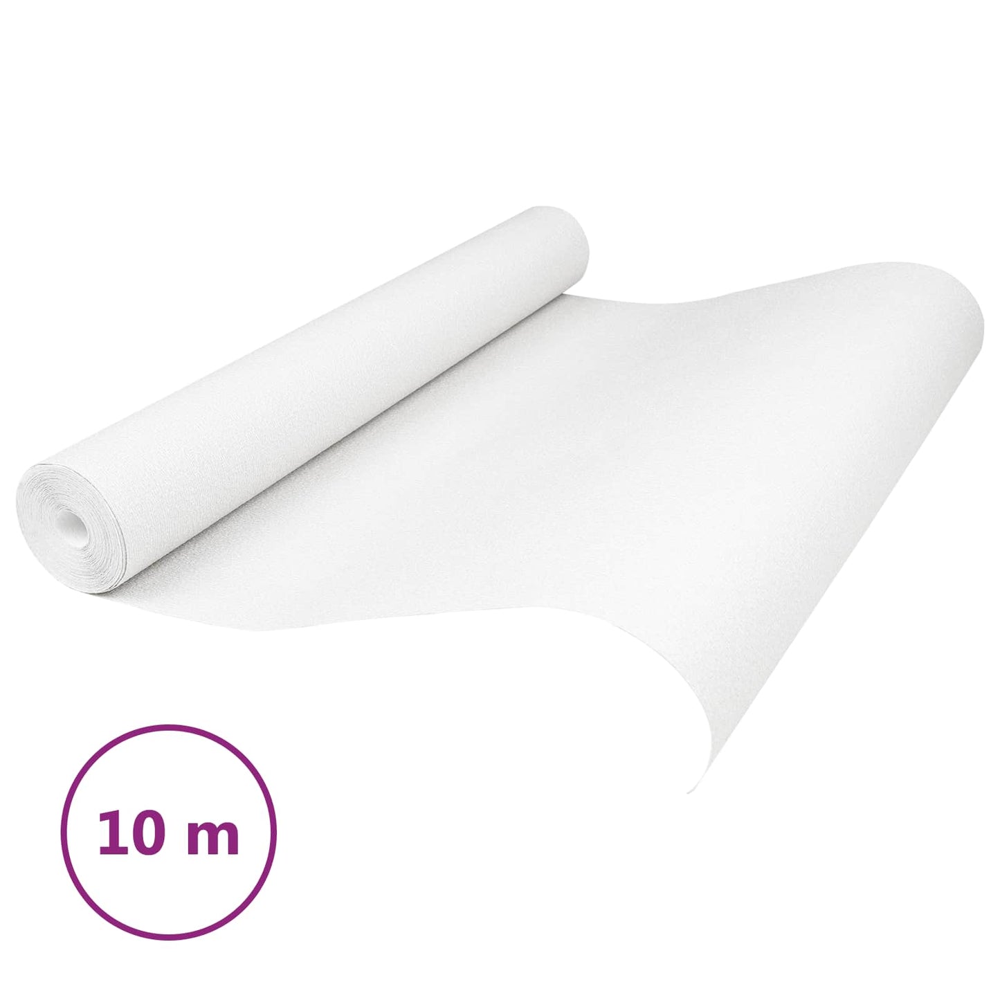 3D Solid Wallpaper Light Beige 10 x 0.53 m Non-Woven Fabric